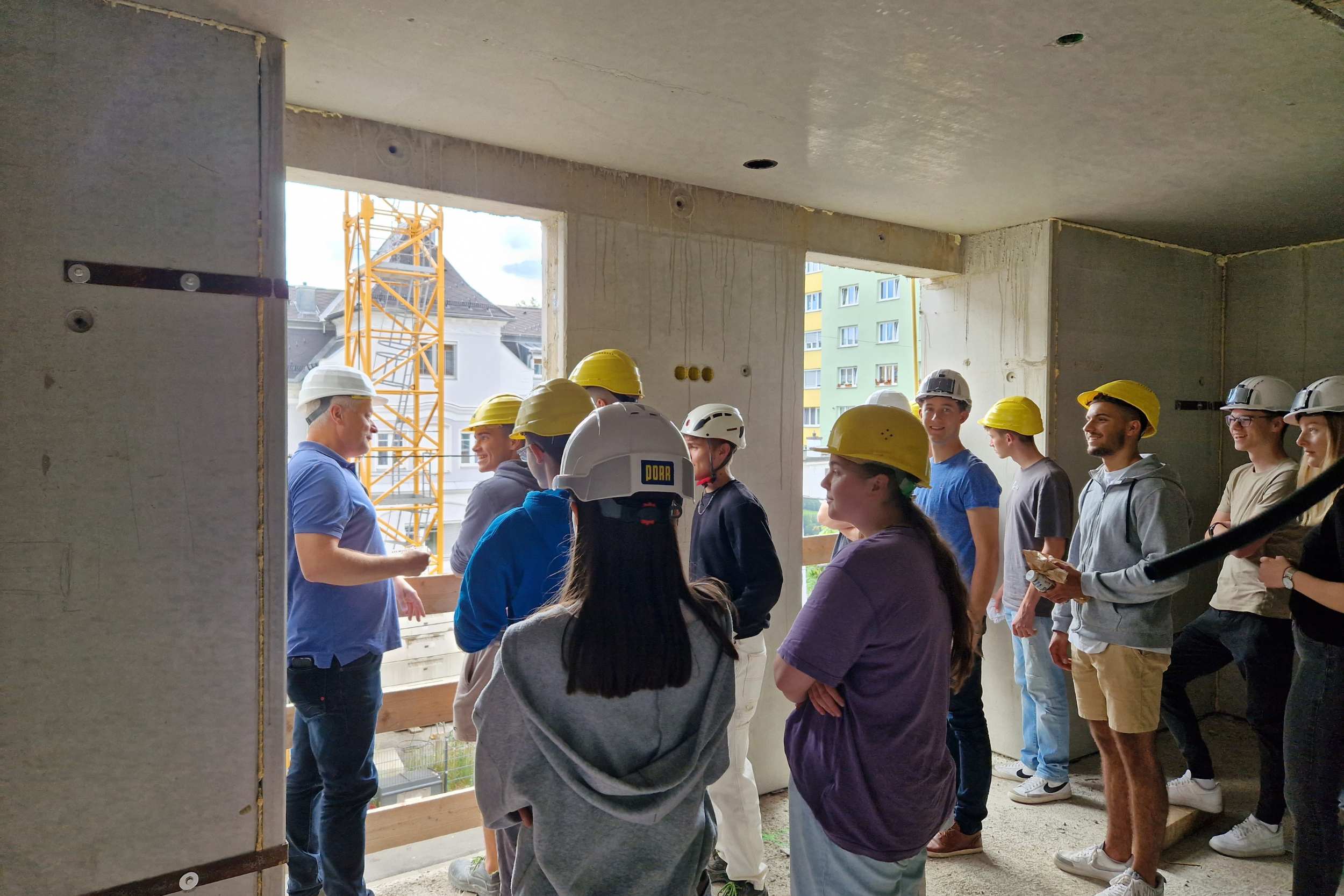 Besuch der Schüler:innen der HTL1 Bau & Design